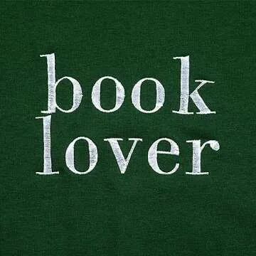 MOUSYA Book Lover Embroidered Sweatshirt for Women