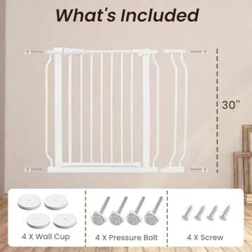 BalanceFrom Easy Walk-Thru Safety Gate for Kids and Pets