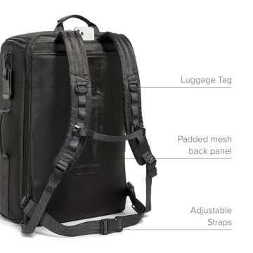 TUMI - Alpha Bravo Endurance Backpack - Large Travel Laptop Backpack - 22.0" X 14.0" X 8.5" - For 17" Laptop - Black