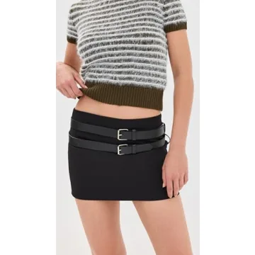 Lioness Women's Ethereal Buckle Skirt - Stylish & Versatile