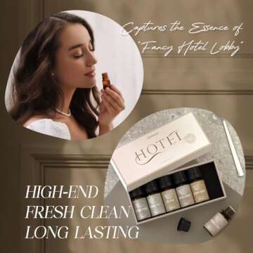 Hotel Diffuser Oils Gift Set for Elegant Aromas
