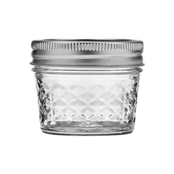 Ball Mason 8oz Quilted Jelly Jars - Ideal for Canning Gifts
