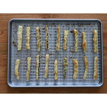 USA Pan Half Sheet Cooling Rack for Perfect Baking