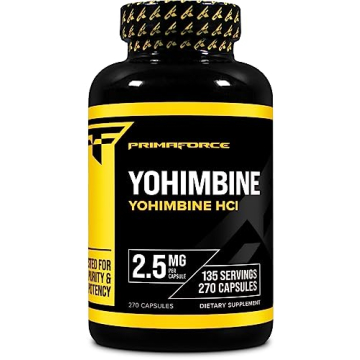 PrimaForce Yohimbine HCl 2.5mg - Performance & Fat Loss Supplement