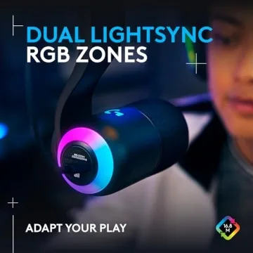 Logitech G Yeti GX RGB Gaming Microphone with LIGHTSYNC