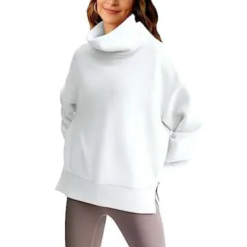 Stylish Fisoew Turtleneck Sweatshirt for Cozy Fall Days