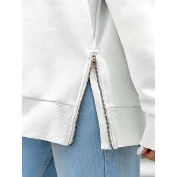 Stylish Fisoew Turtleneck Sweatshirt for Cozy Fall Days
