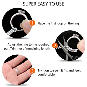 Invisible Ring Size Adjuster - Fit Any Loose Ring
