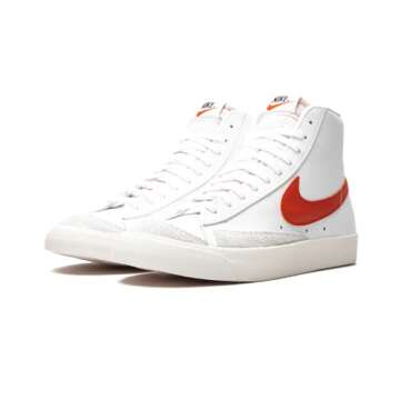 Nike Men's Basketball Shoe, White Mantra Orange Sail Team Orange, 10.5