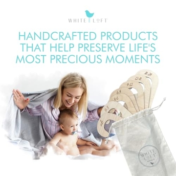 Baby Clothes Dividers for Closet – Set of 7 Durable Organizers