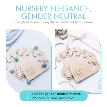 Baby Clothes Dividers for Closet – Set of 7 Durable Organizers