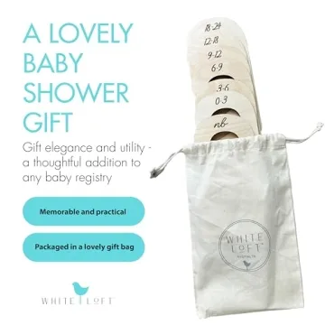 Baby Clothes Dividers for Closet – Set of 7 Durable Organizers