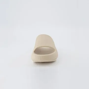 CUSHIONAIRE Feather Slides – Stylish Cloud Comfort Sandals