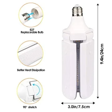 Xingruyu 150W LED Grow Light Bulb with Full Spectrum