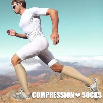 3 Pack Medical Compression Sock-Compression Sock for Women and Men-Best for Running,Nursing,Sports