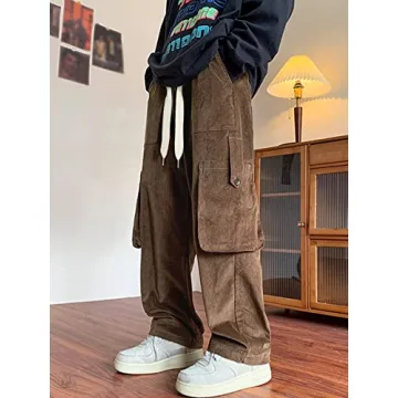 Shop Floerns Men's Casual Corduroy Pants Today!