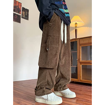 Shop Floerns Men's Casual Corduroy Pants Today!