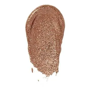e.l.f. Liquid Glitter Eyeshadow, Long Lasting, Quick-Drying, Opaque, Gel-Based Eyeshadow For Creating High-Impact, Multi-Dimensional Eye Looks, Copper Pop, 0.10 Fl Oz