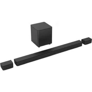 Vizio V51x-J6 36-inch 5.1 Channel Home Theater Soundbar System (Renewed)