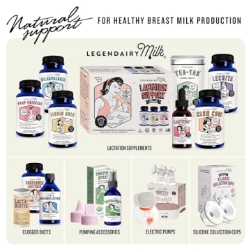 Legendairy Milk Sunflower Lecithin 1200mg for Lactation Support