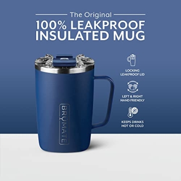 BrüMate Toddy Insulated 16oz Leakproof Coffee Mug