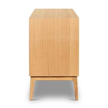 Stylish POLY & BARK Abbie Sideboard in Oak for Modern Homes