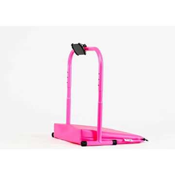 ShampooTime Shampoo Mat for Children, Toddlers, Kids with Phone Holder and Entertainment Bar| Hair Washing on Sink | Tear-Free (Mini, Flamingo)