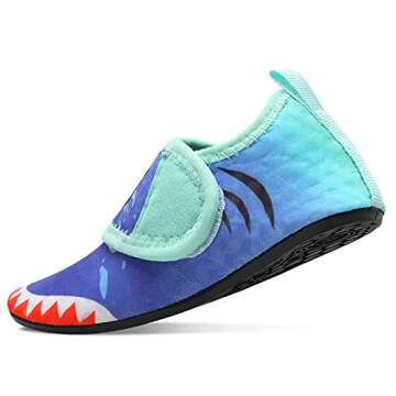 Centipede Demon Water Shoes for Toddler Girls Boys Kids Quick Dry Barefoot Aqua Sock Shoes for Swim Pool Beach Outdoor Water Sports 9.5-10 Toddler