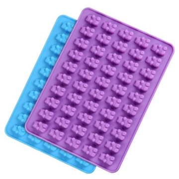 Gummy Molds Silicone 4 Pack For Making Mini Treats