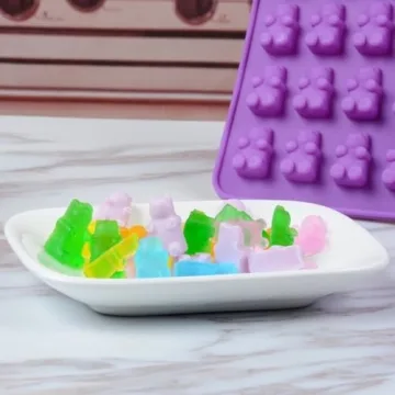 Gummy Molds Silicone 4 Pack For Making Mini Treats