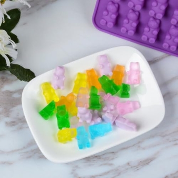 Gummy Molds Silicone 4 Pack For Making Mini Treats