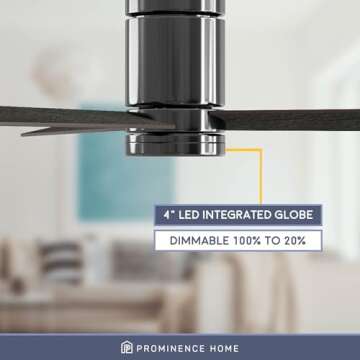 Prominence Home Espy 52" Ceiling Fan with Remote Control