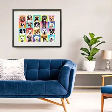 JOYIN 300 pcs Multicolor Dogs Puzzle for Kids and Adults