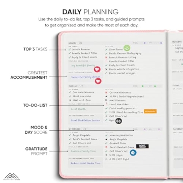 Top Rated 2025 Planner for Productivity & Goals