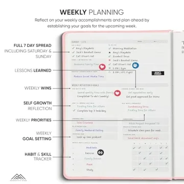 Top Rated 2025 Planner for Productivity & Goals