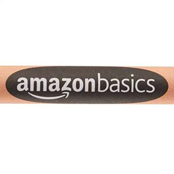 Amazon Basics Jumbo Crayons - 16 Count (2 Packs of 8) Multi Color