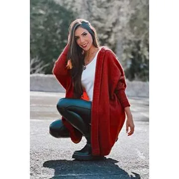PRETTYGARDEN Women's Casual Oversized Cardigan - Cozy Style
