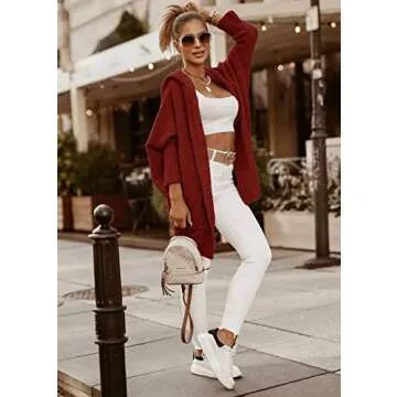 PRETTYGARDEN Women's Casual Oversized Cardigan - Cozy Style