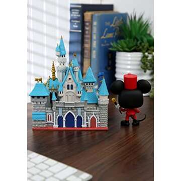 Funko Pop! Town: Disney 65th - Disney Castle with Mickey, Perfect for Collectors
