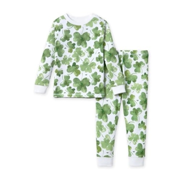 Burt's Bees Baby Girls Organic Cotton Pajama Set 2-Piece