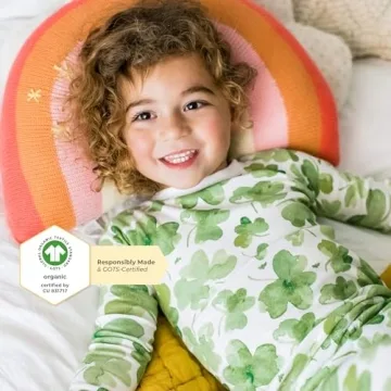 Burt's Bees Baby Girls Organic Cotton Pajama Set 2-Piece