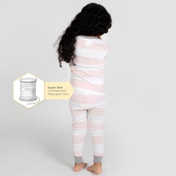 Burt's Bees Baby Girls Organic Cotton Pajama Set 2-Piece