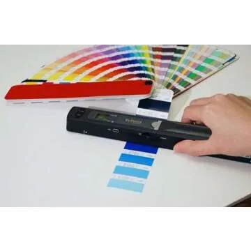 VuPoint Solutions PDS-ST415-VP Handheld Magic Wand Portable Scanner with Protective Carrying Case, 8GB Micro SD Card, JPG/PDF, 900DPI, Color/Mono, for Document, Photo, Magazine, Book