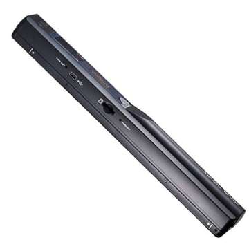 VuPoint Solutions PDS-ST415-VP Handheld Magic Wand Portable Scanner with Protective Carrying Case, 8GB Micro SD Card, JPG/PDF, 900DPI, Color/Mono, for Document, Photo, Magazine, Book