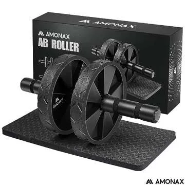 Amonax Ab Roller - Dual Fitness Modes for Home Gym