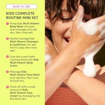 Evereden Kids Travel Set: Vegan Skin Care for Kids