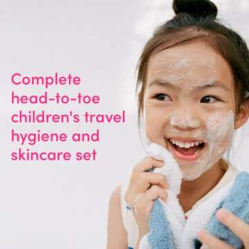Evereden Kids Travel Set: Vegan Skin Care for Kids
