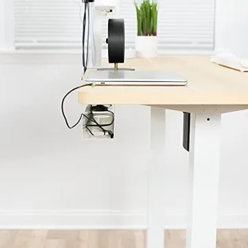 VIVO Under Desk Cable Management Trays | Smart Workspace Organization