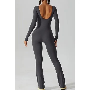 Stylish Long Sleeve Jumpsuit for Women - QINSEN