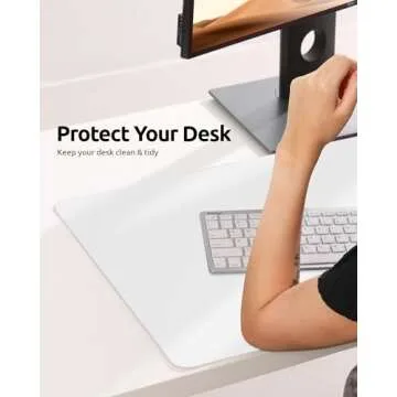 YSAGi Leather Desk Protector - Stylish & Functional Desk Mat